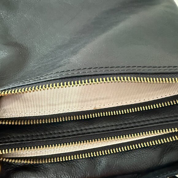 Margot New York Leather Crossbody "Allie" BLACK - Picture 15 of 15